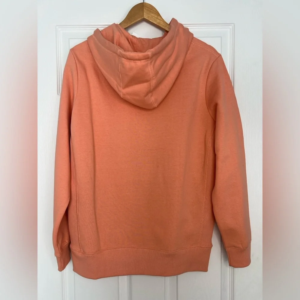 123Ciao Peach Hoodie Sweatshirt | Heart Logo Graphic | NWT | Size S - Picture 8 of 9